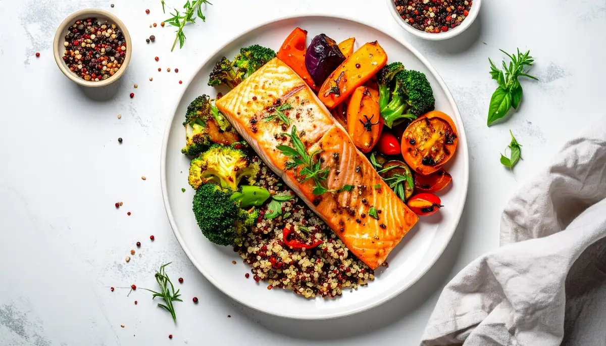 Saumon assaisonné