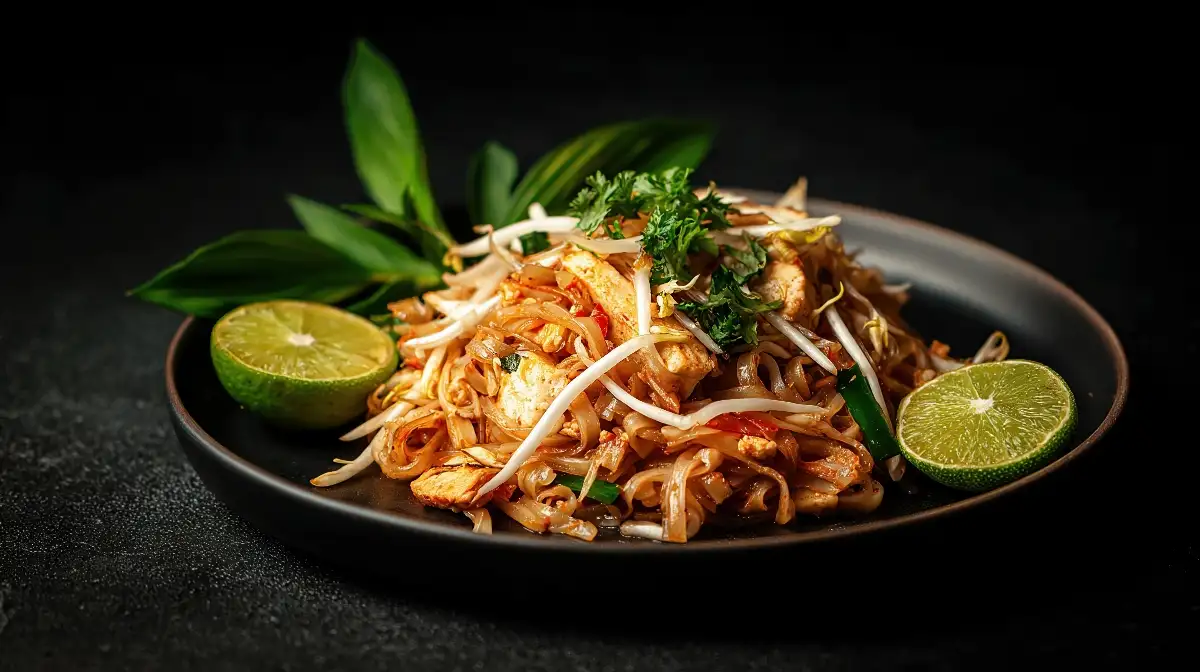 Pad thaï végétarien